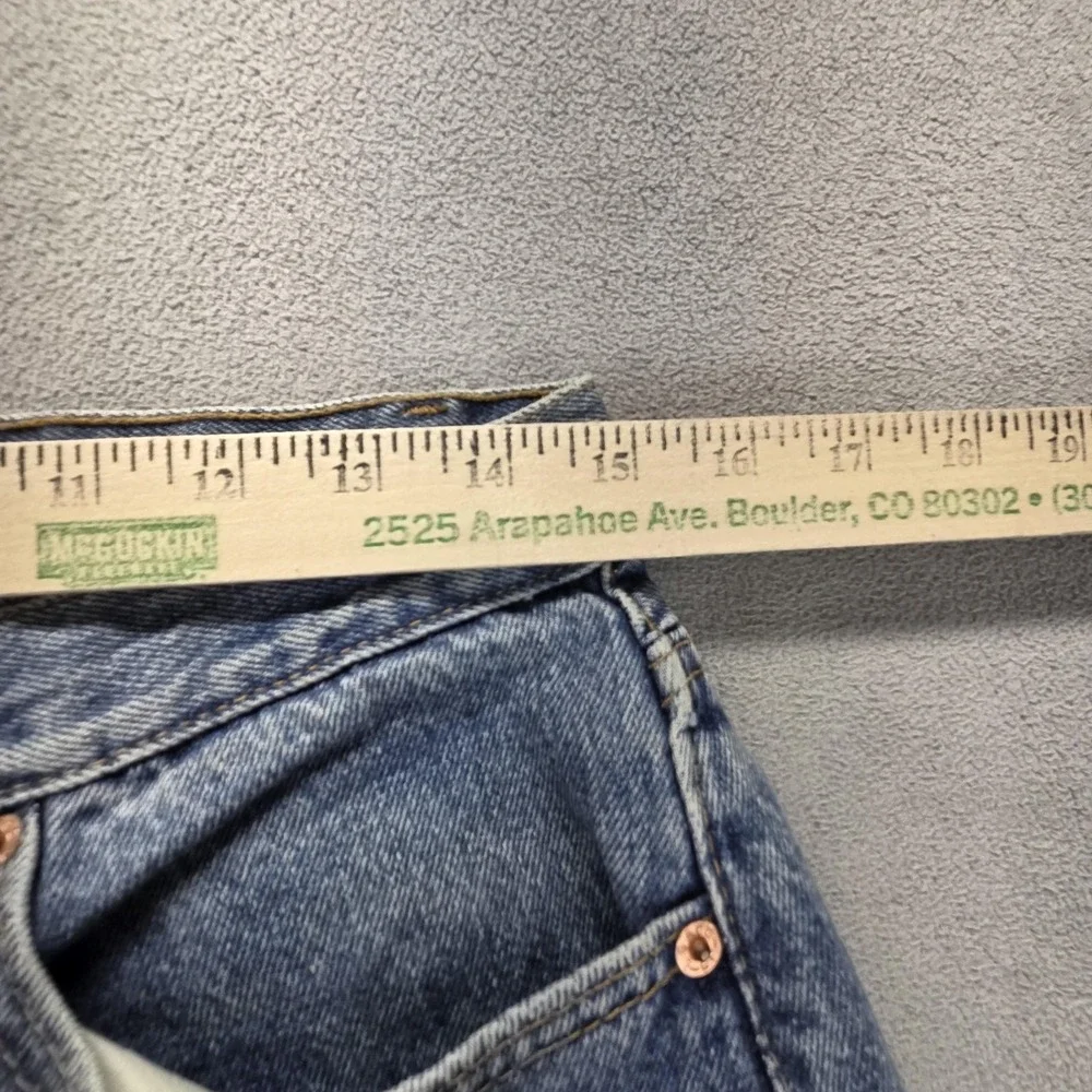 VTG Levis 501‎ Jeans Mens Blue Made In USA Button Straight Modified Fits 29x29